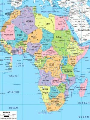 Map of Africa Countries